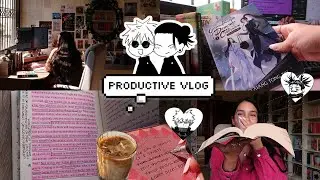 lots of reading & annotating, unboxings and my february tbr 🍵✨ reading vlog