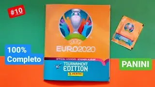 &Aacute;lbum Euro 2020 Tournament Edition #10 | 100% completo ⚽⭐