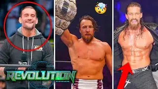 ⚠️ SPOILER ❗ AEW Revolution Match Winner Revealed : Surprise Returns - CM Punk CONFIRMED ! & More...