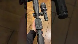 AR-10 с бюджетным прицелом ночного видения
