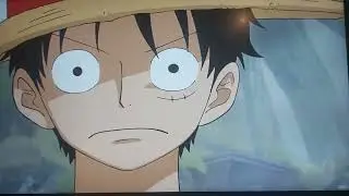 Luffy dodges Pacifista Light Speed Beams
