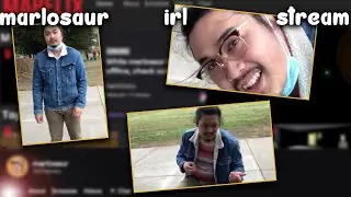 this is what happens when you join a marlosaur irl stream...