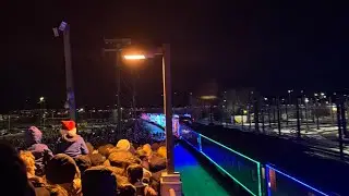 Holiday Train in Calgary, Canada || Christmas Event || Night Party||