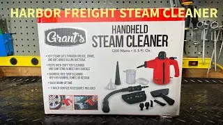 GRANT'S 1200-Watt Handheld Steam Cleaner - Unboxing