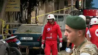Aftermath of deadly Israeli strike on Beirut's southern suburbs | AFP