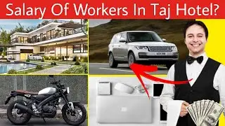 Salary Of Taj Hotel Employees? 🤔 | #shorts #facts #youtubeshorts #tajhotel #youtubeindia