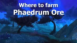 Where to farm Phaedrum Ore and Laestrite Ore--WoW Shadowlands Mining Guide.