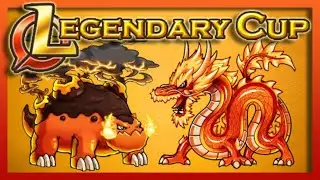 bulu monster LEGENDARY CUP VOLCARION & BLAZLONG