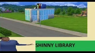 Sims 4 Community Building - Shinny Library