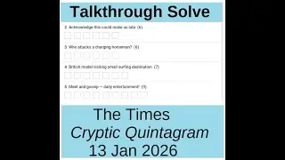 The Times Cryptic Quintagram 2463