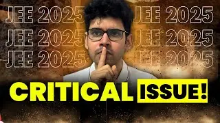 NTA Official Warning ⚠️ - JEE 2025 Crucial for JEE Main #jee1