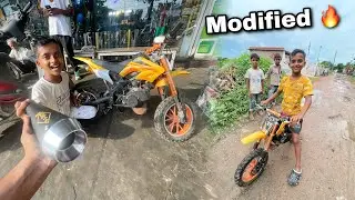 Zeeshan Ki Dirt Bike Ko Modify Karane Aagaya 😍