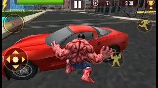Red Monster Hero Gangster Crime City Fighting Battle - Best Android GamePlay