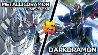 Metallicdramon (Digimon Linkz) vs Darkdramon (D-Brigade) | Digimon TCG (EX3 Format)
