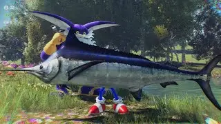 Trying to complete these throne challenges - SONIC FRONTIERS