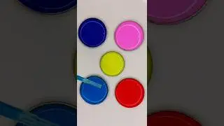 Colour mixing | Satisfying | #art #shorts #short #trending #viralshorts #colormixingmagic #coin