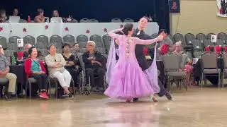international Waltz at local competition.