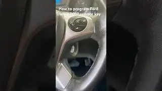 How to program a Ford transit 2017 remote key. How to program Ford remote key