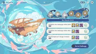 [Summer Fantasia] Surfpiercer. Event Challenges 1, 2 and 3.