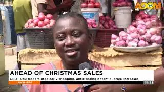 Christmas Sales: CBD Tudu traders urges early shopping, anticipating potential price increases