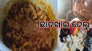 //ଆଜି ଛାଡଖାଇ ଦେଲୁ କଣସବୁ ଆଇଟମ /Aji Chadakhai Delu Kanasabu Aitam //Geetan Hastel Vlog