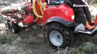 Hjulhesten WheelHorse 6x6 Antons Timber.flv