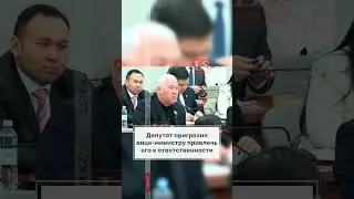 The MP threatened to hold the vice minister accountable.