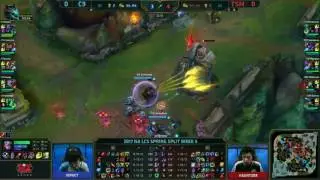 C9 Jensen Corki VS TSM Bjergsen Orianna Game 1 Highlights   2017 NA LCS Spring W5D2
