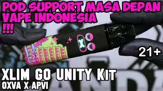 POD SUPPORT MASA DEPAN VAPE | XLIM GO UNITY Kit by OXVA & APVI