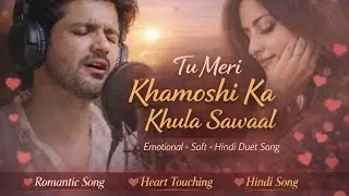🔥Tu Meri Khamoshi Ka Khula Sawaal | 💯Emotional Soft Hindi Duet Song | Heart Touching🔥❤
