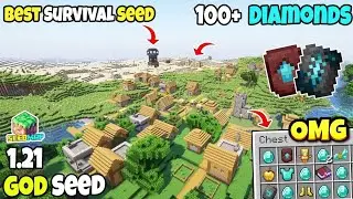 😶&zwj;🌫️BEST BEDROCK SEED IN SURVIVAL MINECRAFT #minecraft #minecraftsurvival #minecraftseed