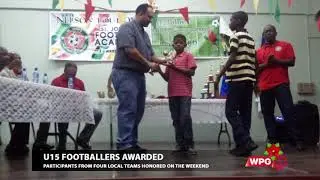 WPG10 Sports | Under-15 Footballers  Awarded