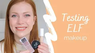 TESTING ELF MAKEUP - for redheads! | Simply Redhead