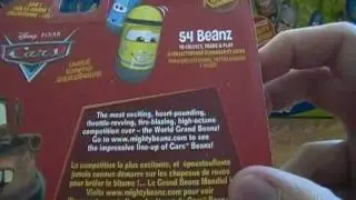 Открытие 3 наборов Disney Pixar Cars 2 Mighty Beanz (розыгрыш завершен)