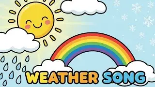 Weather Song ☀️🌧️ | Fun Learning & Nature Song for Kids | Happy Tales & Tunes