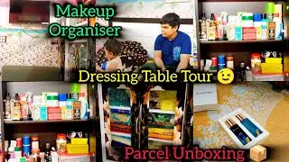 😍Dressing Table Organisation / How I organise my dressing table / Dressing table tour ❤️👍#naziasvlog