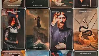 Ни на что не похожее Таро Магов, Мучеников и Безумцев + расклад на куклу, оказавшейся волшебной!