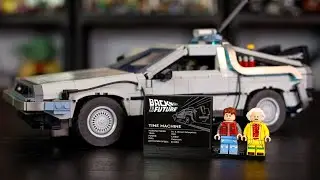 2022 LEGO DELOREAN BACK TO THE FUTURE 10300 REVIEW! [4K]