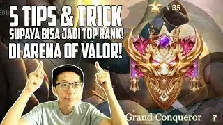 Welcome back to Grand Conqueror! 5 Tips Supaya Masuk TOP RANK di AOV!
