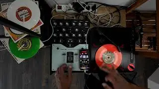Can I scratch on the cheap @NumarkVideo  PT-01, a 7&rdquo; record & a 20+ year old @Ecler mixer?