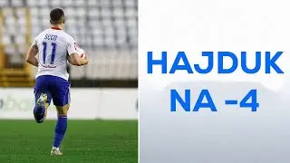 HAJDUK NA -4 | Stanje u SHNL nakon 19. kola