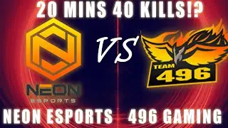 ACTION PACKED! Neon vs 496 | Full Fight Highlights