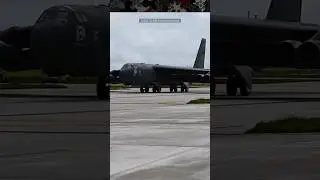 B-52 Bomber Take Off