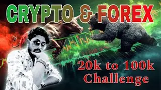 Live Market Analysis Crypto & Forex Challenge Day'26