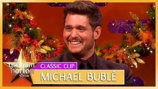 Michael Bubl&eacute; Can&rsquo;t Escape the Christmas Meme | Classic Clip | The Graham Norton Show