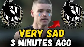 3 Minutes Ago! Very Sad! Lachie Sullivan just confirmed this to Collingwood! Collingwood News!