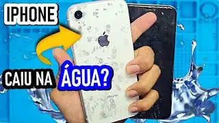 SEU IPHONE CAIU NA ÁGUA E NÃO LIGA? FAÇA ISSO o mais rápido POSSÍVEL!