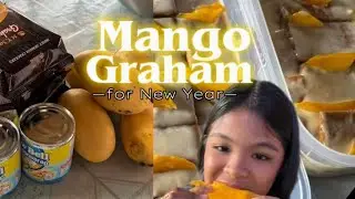 Gumawa kami ng Mango Graham para sa New Year’s Eve | Basudenyang Vlogger 