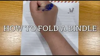 CSI Know-How: How to make a Bindle - Used for packaging trace evidence.