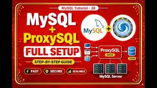 MySQL + ProxySQL Full Setup on Ubuntu 24.04 (Step-by-Step Beginner Guide) 🚀 #mysql #proxysql #ubuntu